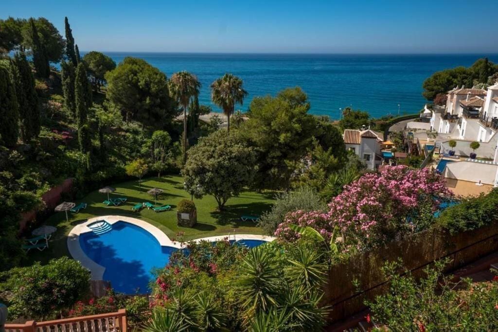 La Amapola, A Little Oasis With Sea View, 200 Meters From The Beach. Нерха Екстер'єр фото